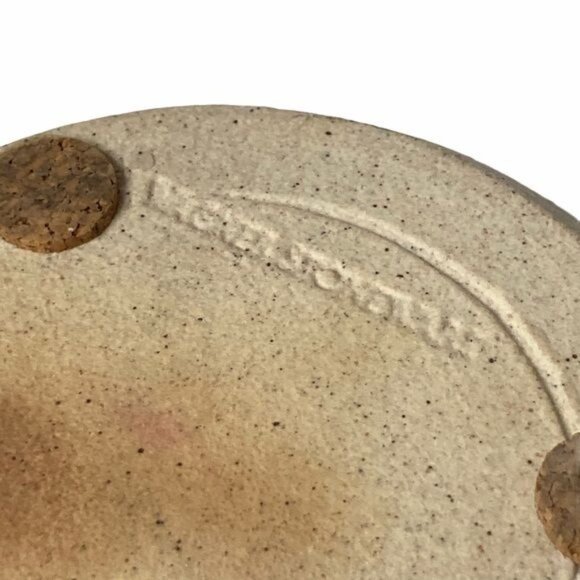 Vintage Wagner Stoneware Marine Coaster Trinket Dish - Picture 3 of 5